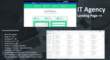 IT Agency Landing Page - ASP.NET Core 8.0 Razor Pages (C#)