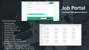 Job Portal And Talent Management System - ASP.NET Core 8.0 Razor Pages (C#)