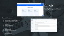 Clinic Booking Management System - ASP.NET Core 8.0 Razor Pages (C#)