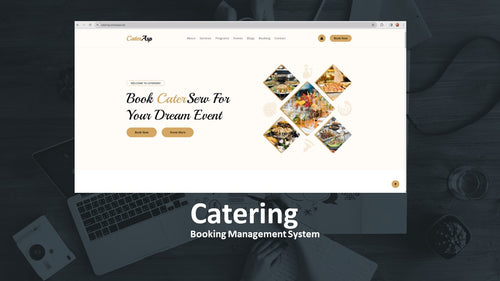 Catering Booking Management System - ASP.NET Core 8.0 Razor Pages (C#)