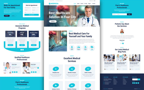 Mini CRM Clinic: The Ultimate CRM for Healthcare Clinics with Outpatient, Inpatient, and Pharmacy Services - ASP.NET Core Razor Pages 9.x