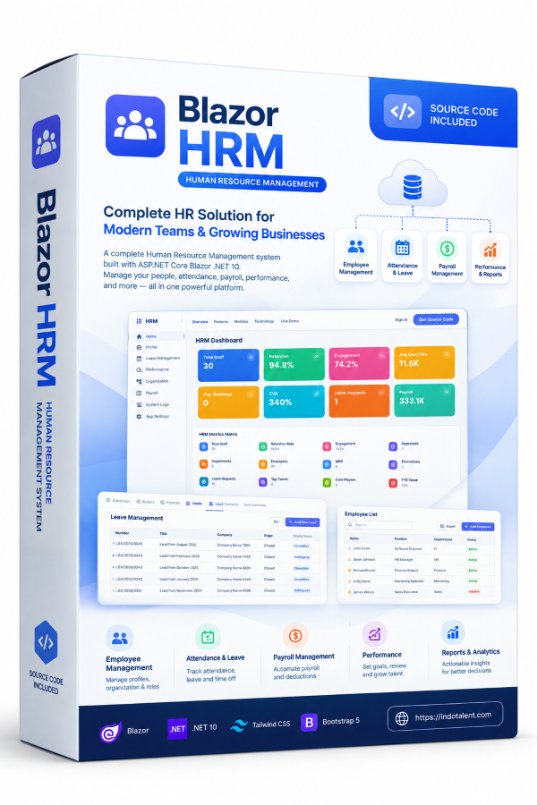 Blazor HRM