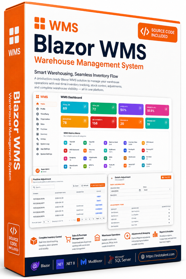 Blazor WMS